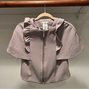 Max Studio Baby Cape sz 24m Grey